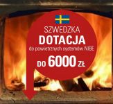 SZWEDZKA DOTACJA od 15.09.2018 do 30.11.2018r.